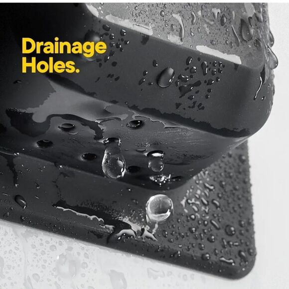 Tooletries Harvey & Oliver Set Shower Mirror, Toothbrush & Razor Holder - Picture 4 of 11